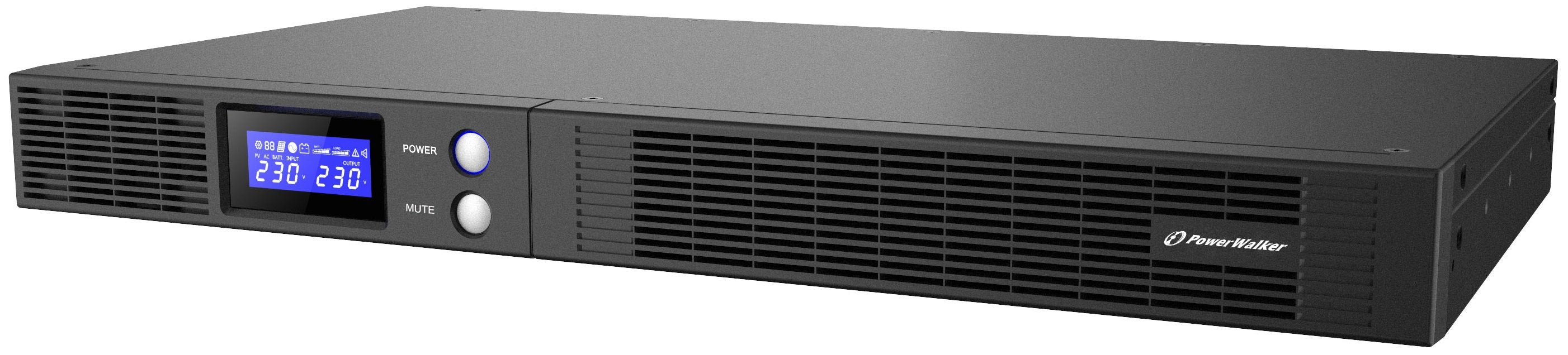 Powerwalker Vi 1500 R1u Sistema De Alimentación Ininterrumpida (Ups) Línea Interactiva 1500 Va 900 W 4 Salidas Ac