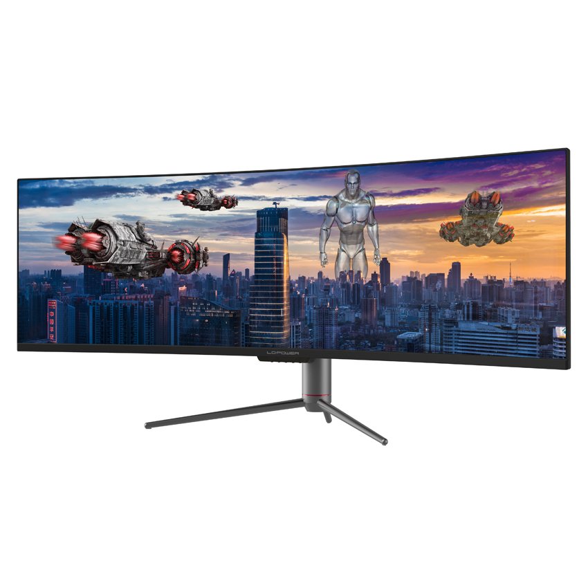 EAN 4260070129612 - LC-Power LC-M49-DQHD-120-C-Q pantalla para PC 124,5 cm (49") 5120 x 1440 Pixeles UltraWide Quad HD QLED N imagen 3