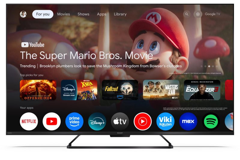 EAN 5905683273947 - Sharp TV LED 55 inches 55HR7465E 139,7 cm (55") 4K Ultra HD Smart TV Wifi Negro imagen 2