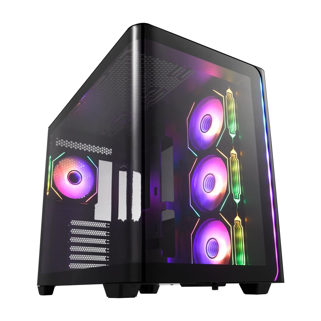 EAN 4711498480835 - FSP M580-BA Midi Tower Negro imagen 1