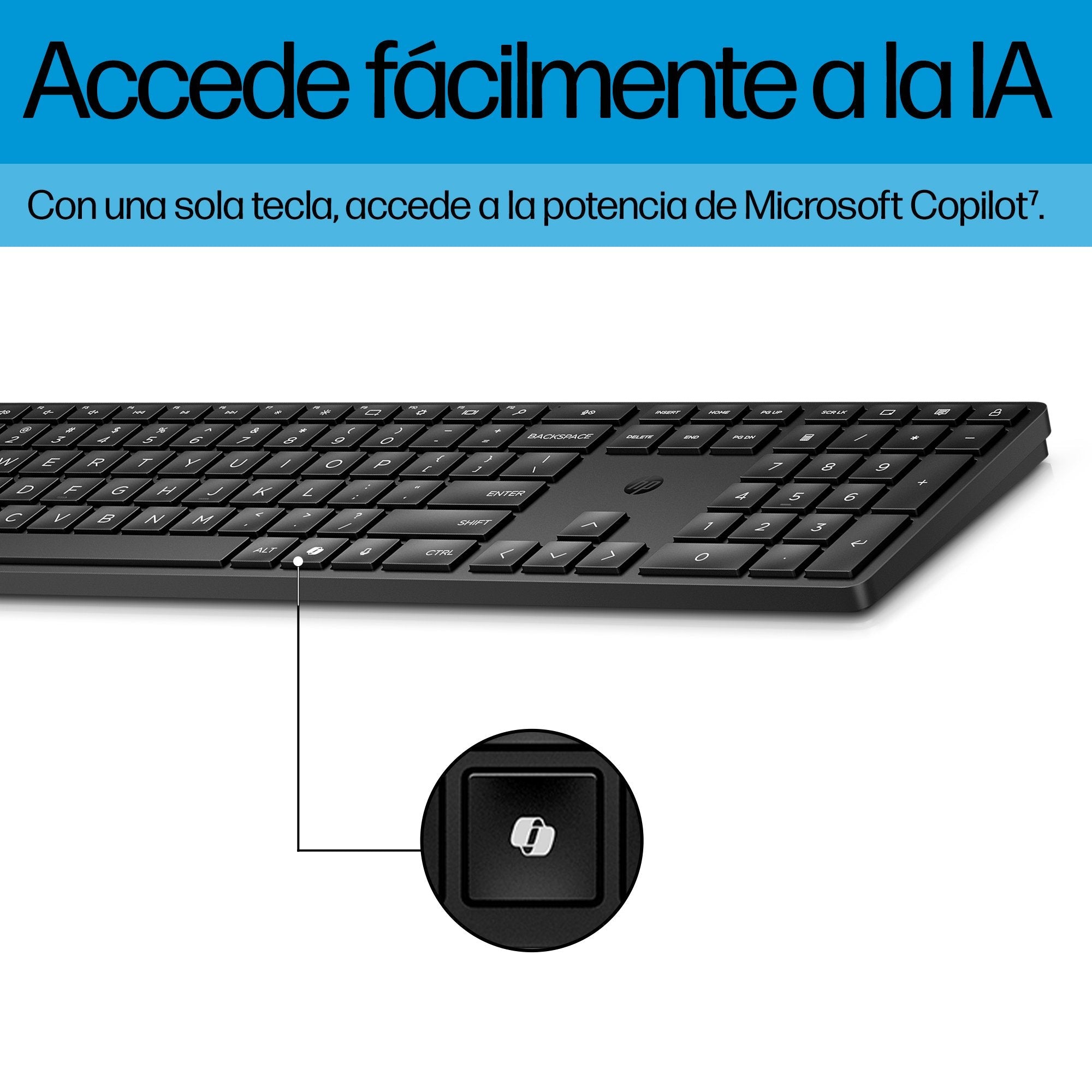 Hp 655 Wireless Keyboard And Mouse Combo Blanco (De)