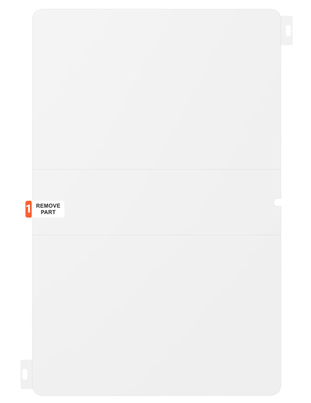 Samsung Anti-Reflecting Screen Protector Fr Tab S10 Fe+