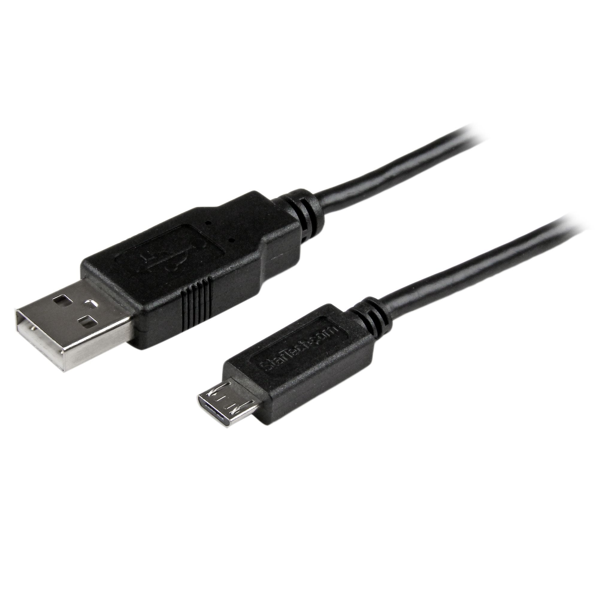 Startech Cable Usb 2.0 A Micro Usb  0.5m Negro