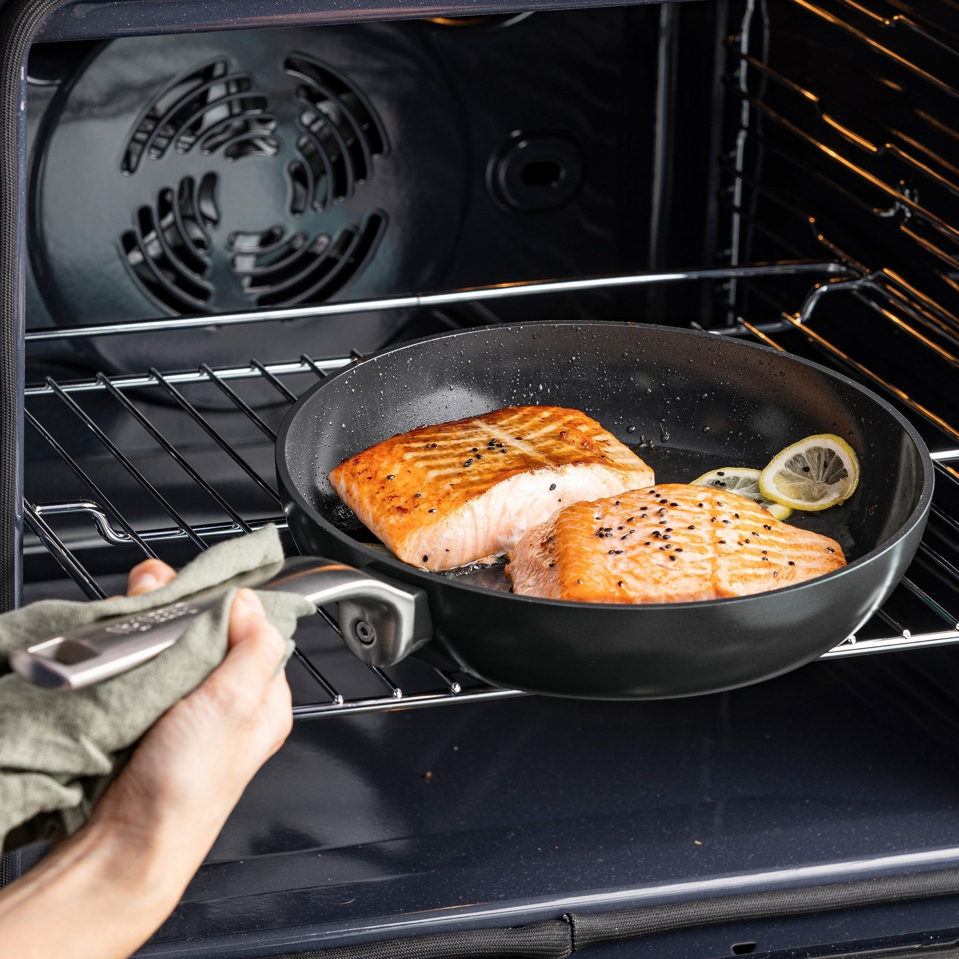 Greenpan Evolution Wok 28cm Schwarz