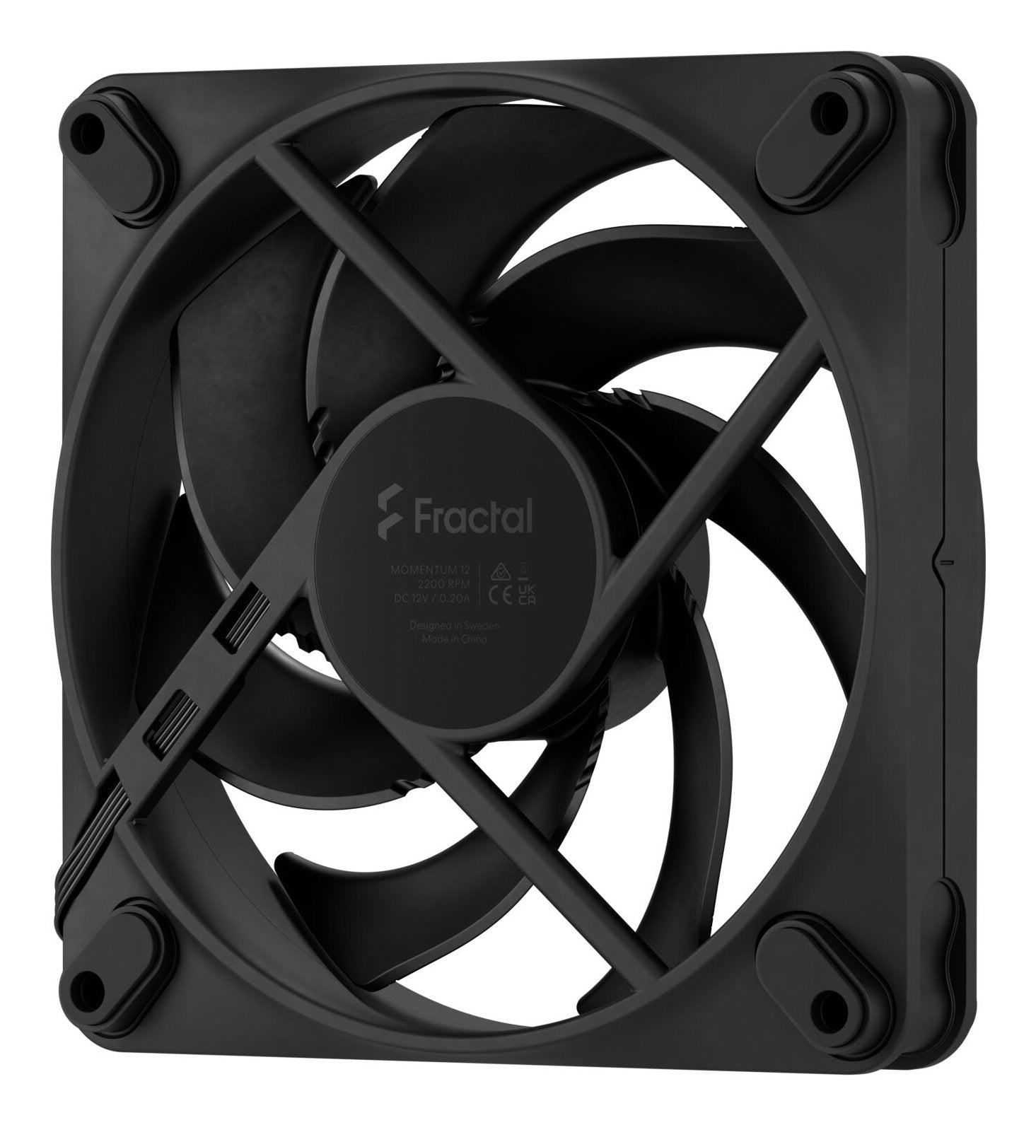 EAN 7340172708841 - Fractal Design Momentum 12 Carcasa del ordenador Ventilador 12 cm Negro 1 pieza(s) imagen 6