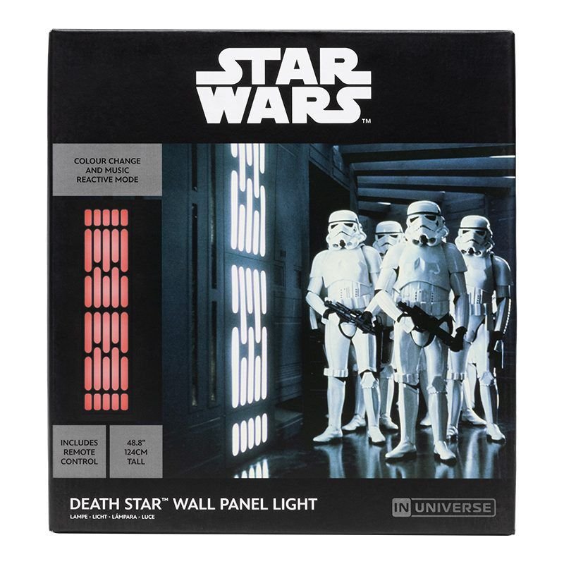 Lámpara Panel Decorativa Paladone Star Wars Estrella De La Muerte
