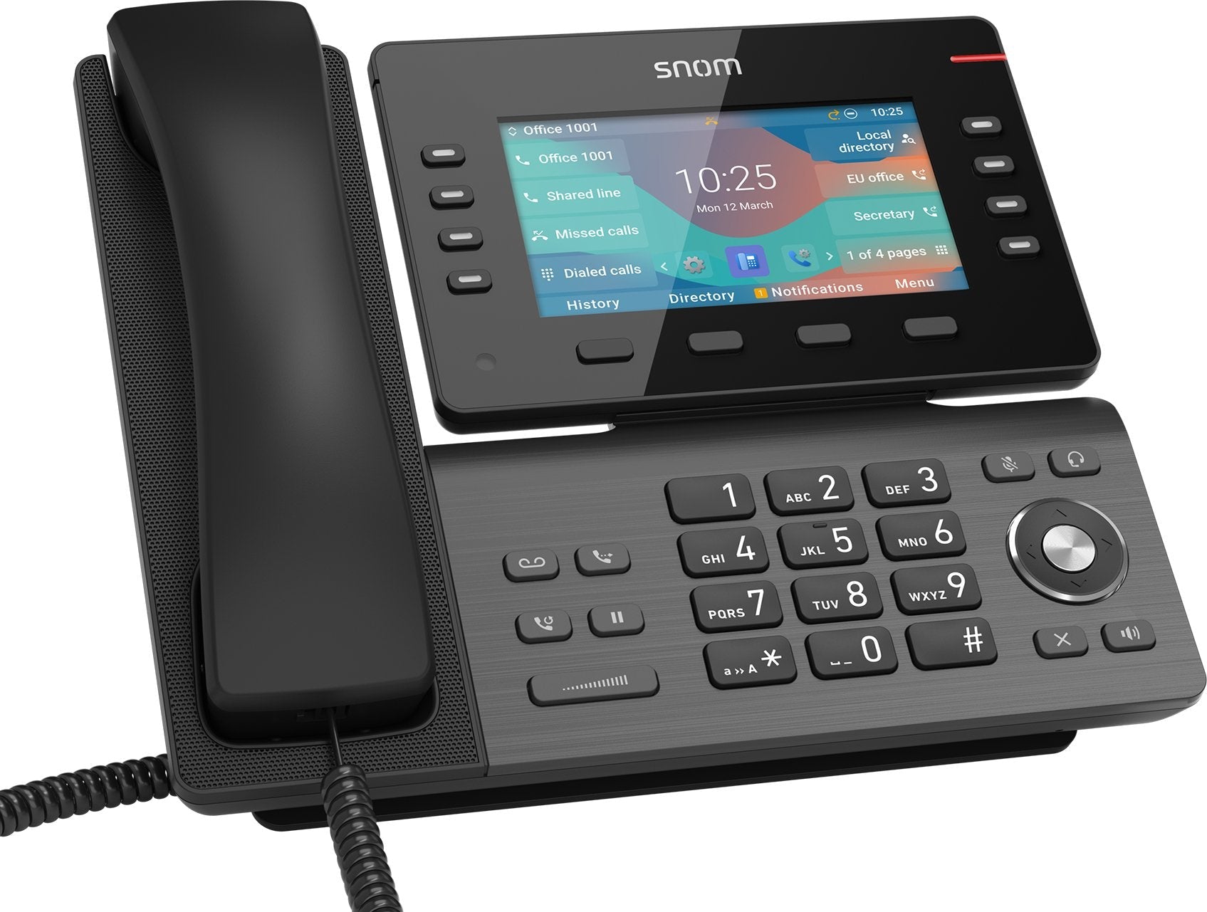 EAN 4260059583251 - Snom D862 teléfono IP Negro LCD imagen 1