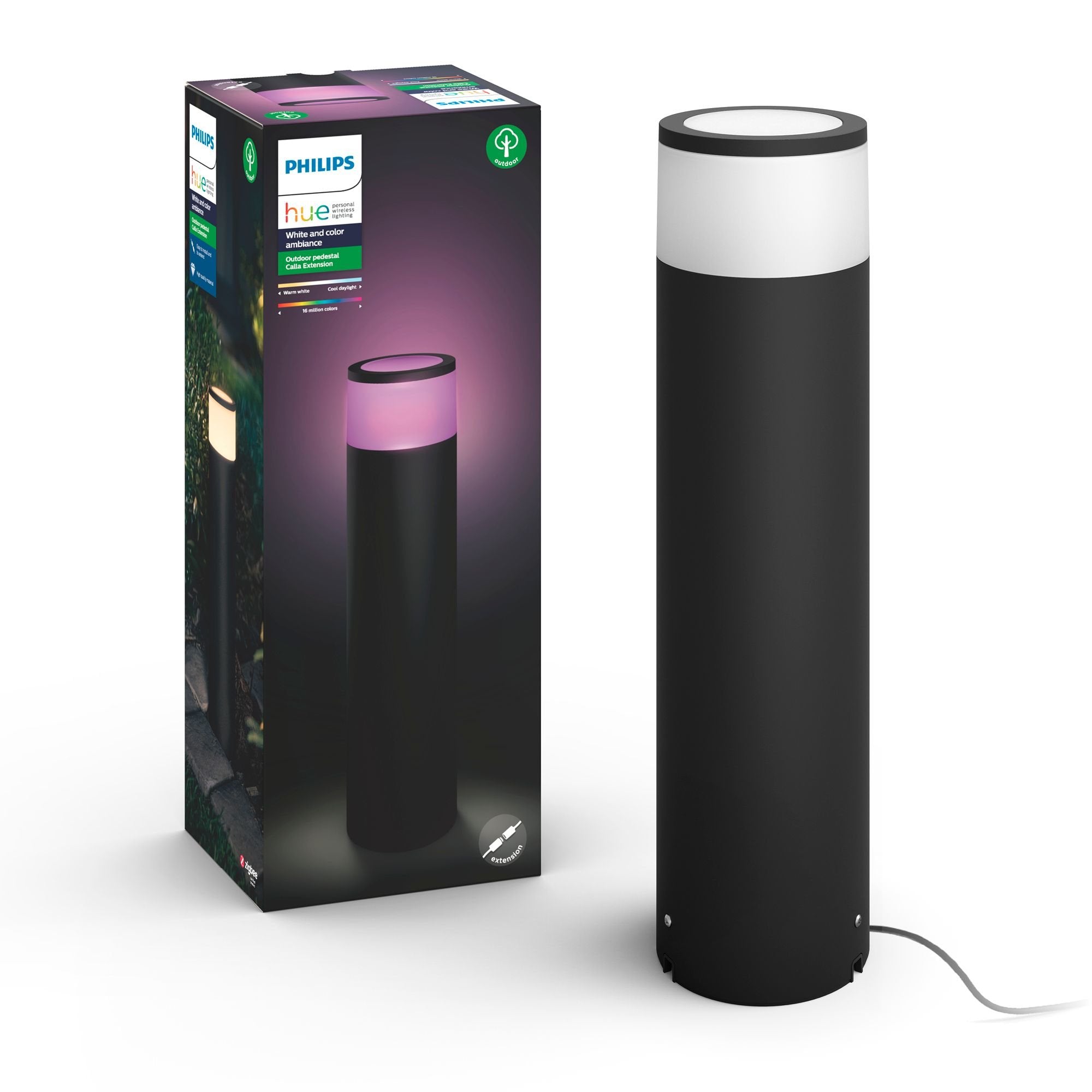 Philips Hue White And Color Ambiance Pedestal Light Bombilla Led8 W (Equivalente 49 W)Clase A2000-6500 Knegro