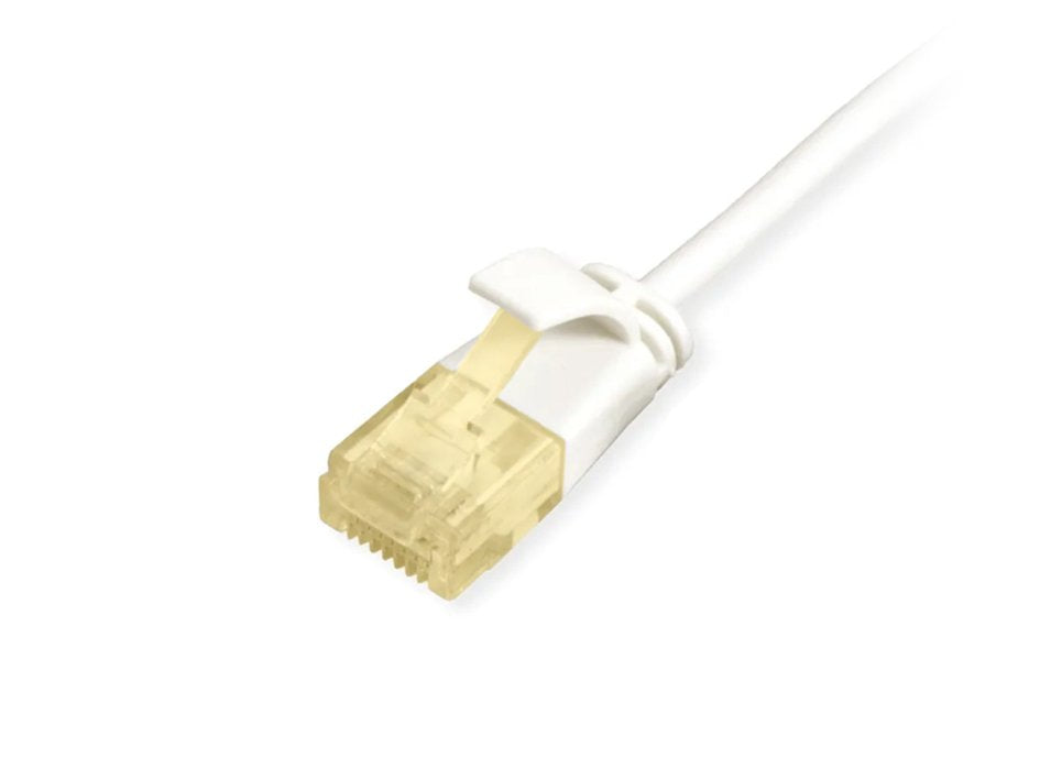 Equip Cable De Red Cat6a Slim U Utp 2xrj45 0.50m Blanco Lszh