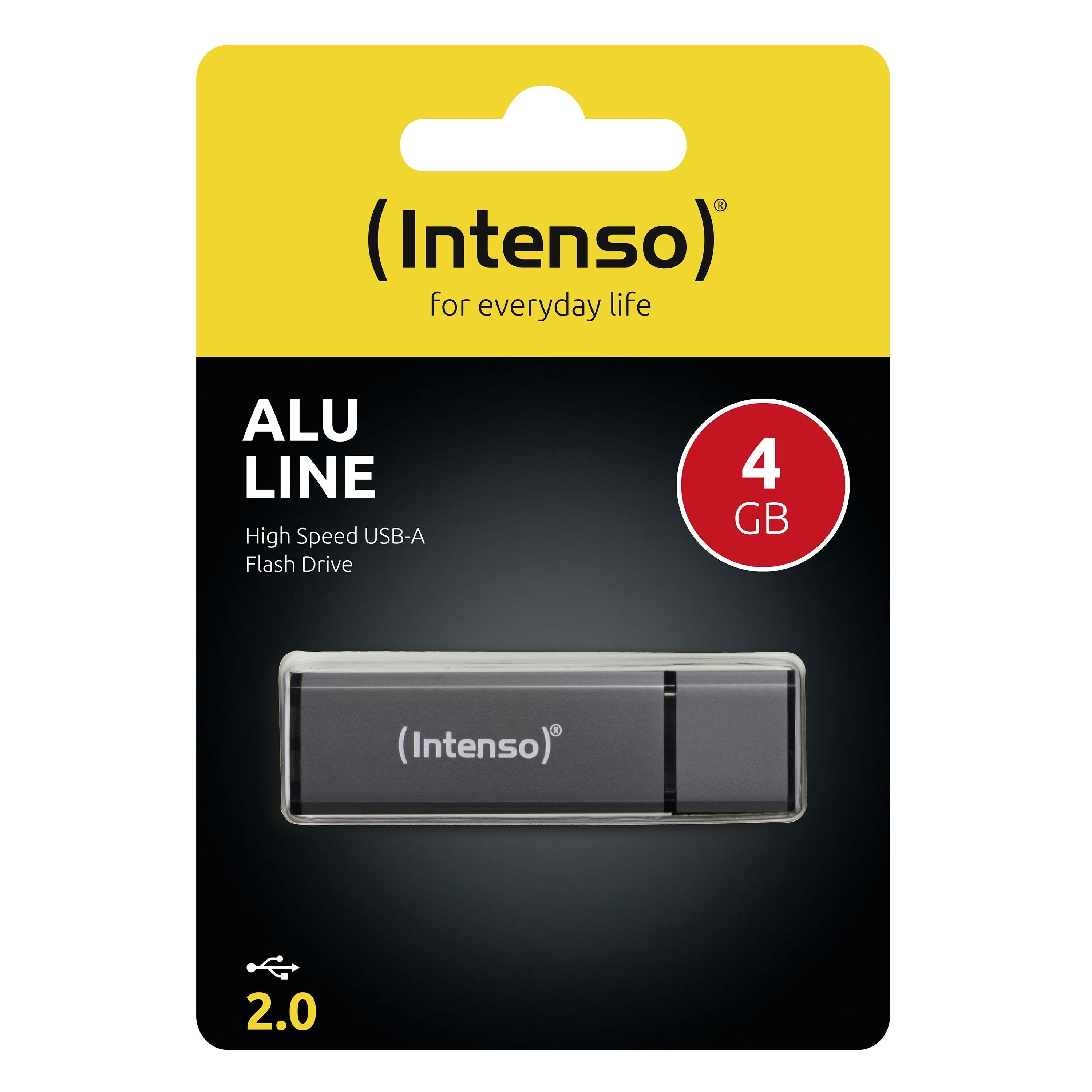 EAN 4034303017065 - Intenso Alu Line unidad flash USB 4 GB USB tipo A 2.0 Antracita imagen 3