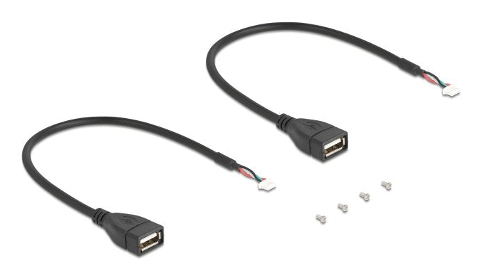 Delock Mini Pcie Adaptador Full Size A 2 X Usb 2.0 Typ-A Hembra 30 Cm