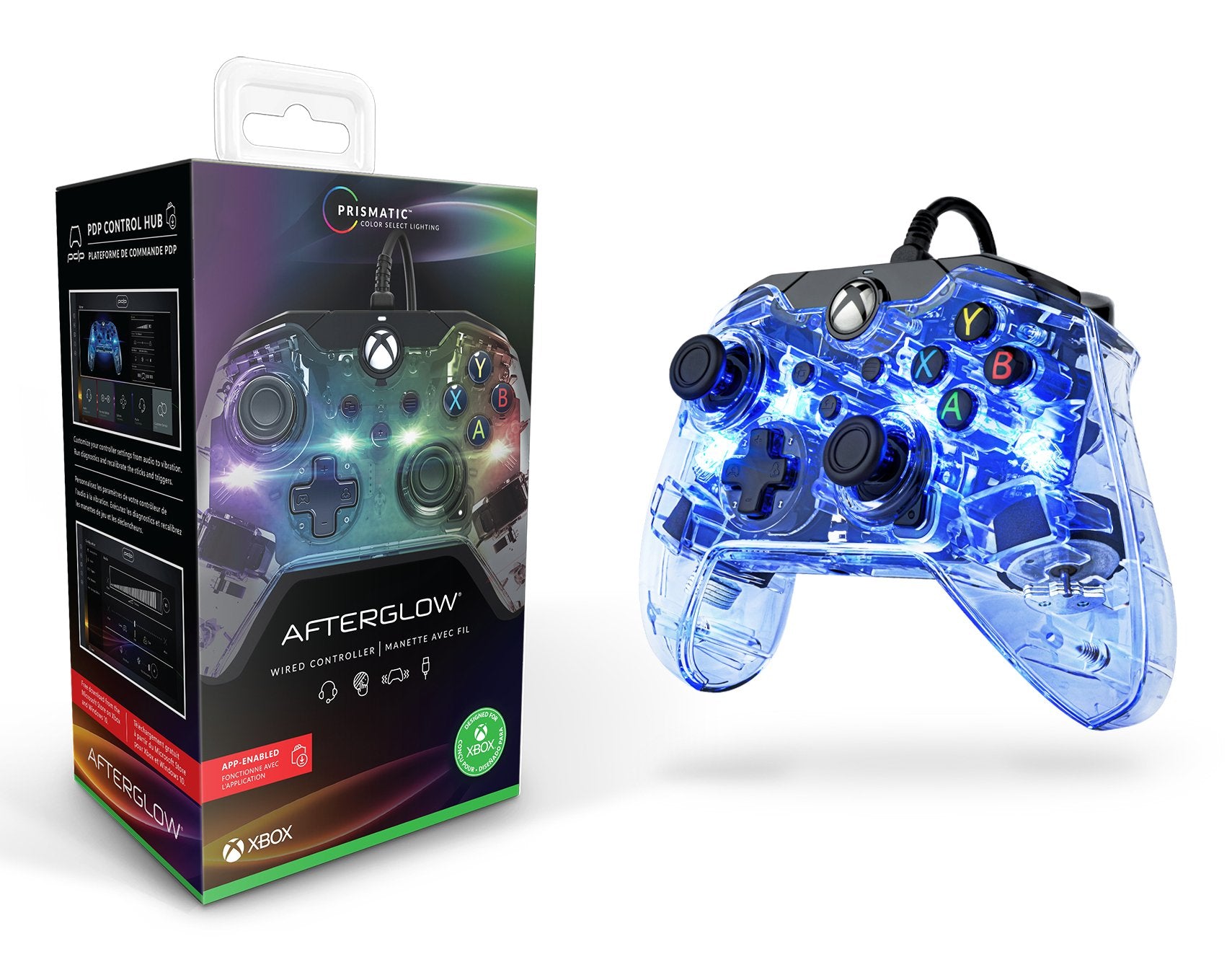 EAN 0708056067632 - PDP Afterglow Negro, Azul, Transparente USB Gamepad Analógico/Digital Xbox One, Xbox Series S, Xbox Serie imagen 10