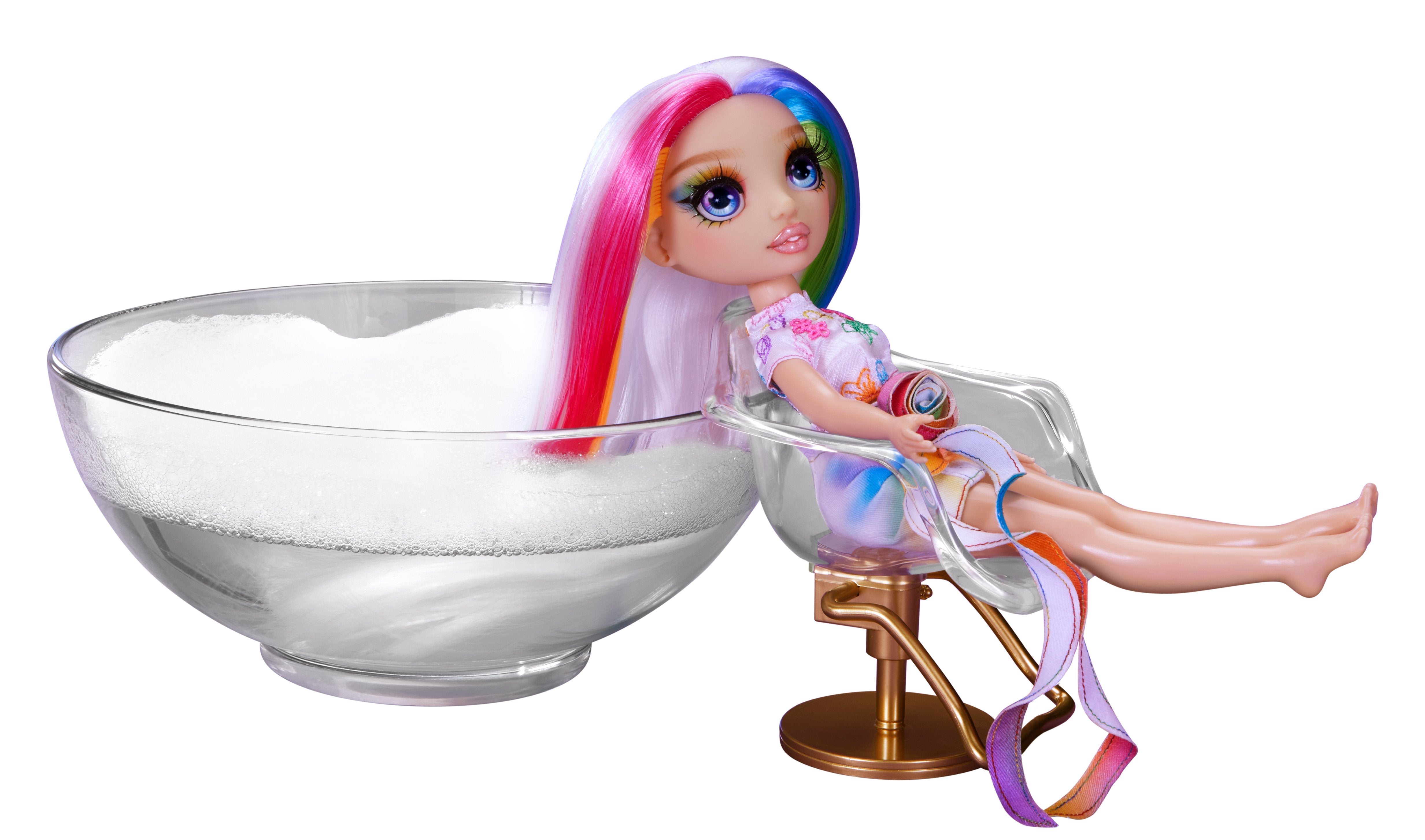 EAN 0035051526780 - Rainbow High Hair Chalk & Style Doll- Amaya (Rainbow) imagen 10