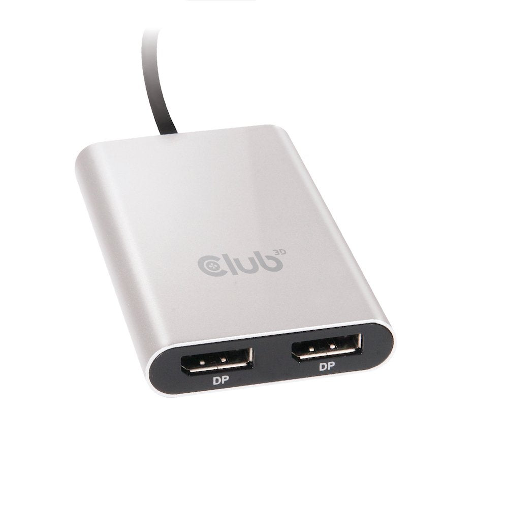 Club3d Thunderbolt 3 A Dos Pantallas Displayport 1.2 4k 60hz