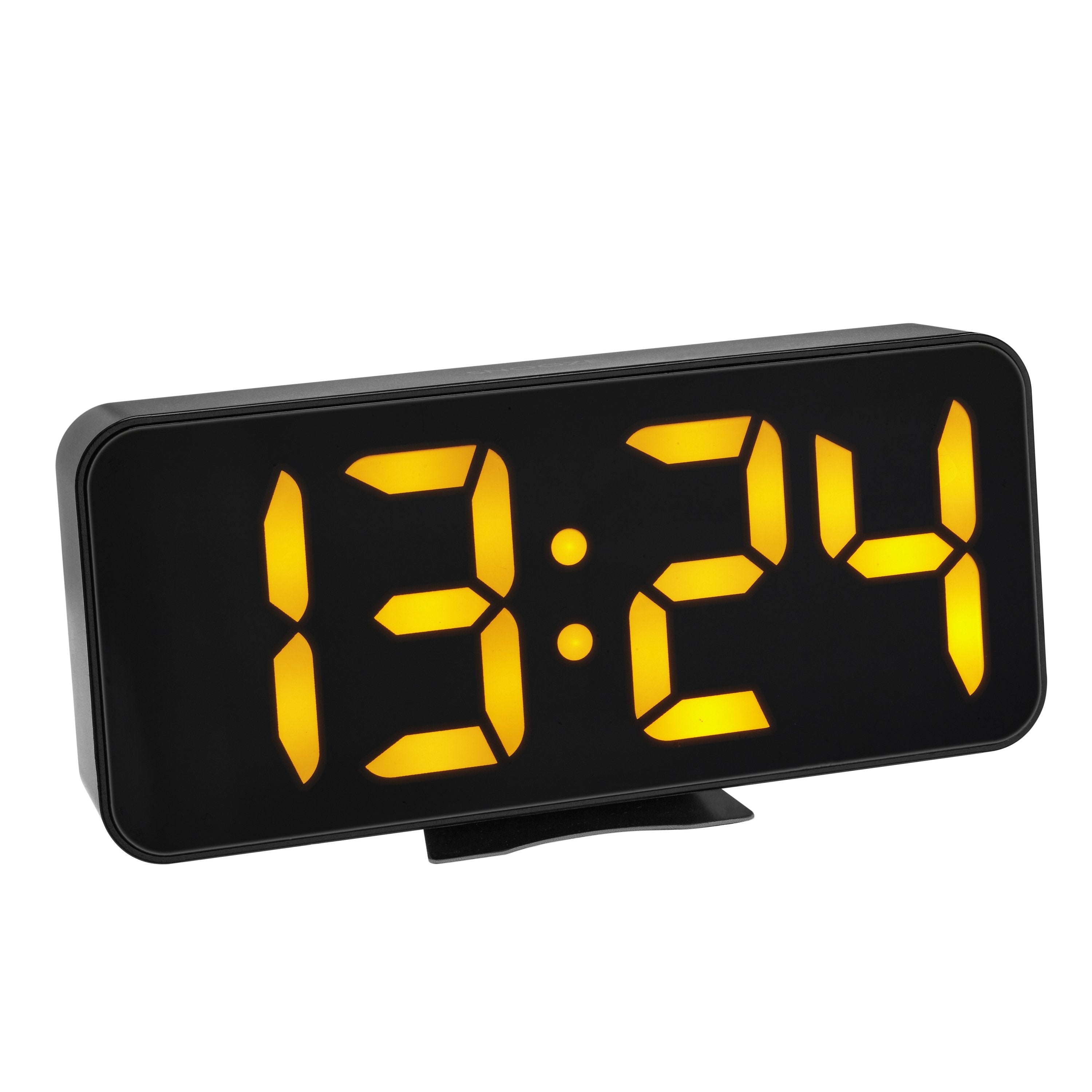 Tfa 60.2027.01 Despertador Digital Con Dígitos Luminosos Led