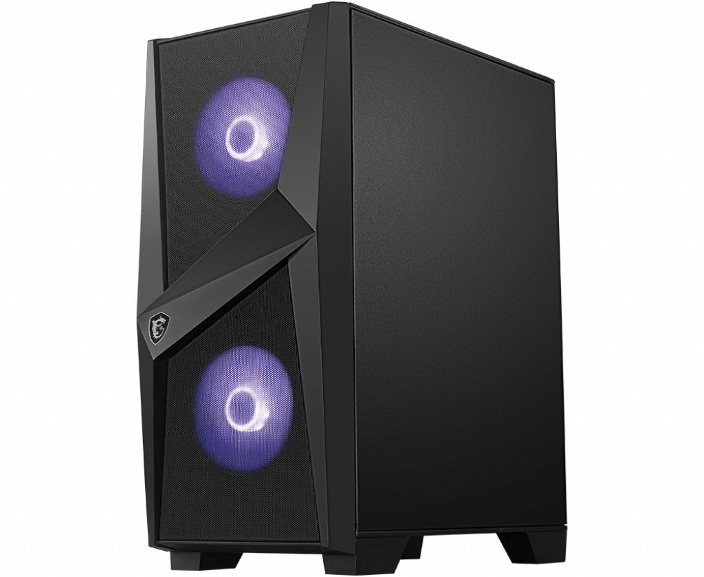 EAN 4719072676414 - MSI MAG Forge 100M Midi Tower Negro, Transparente imagen 3