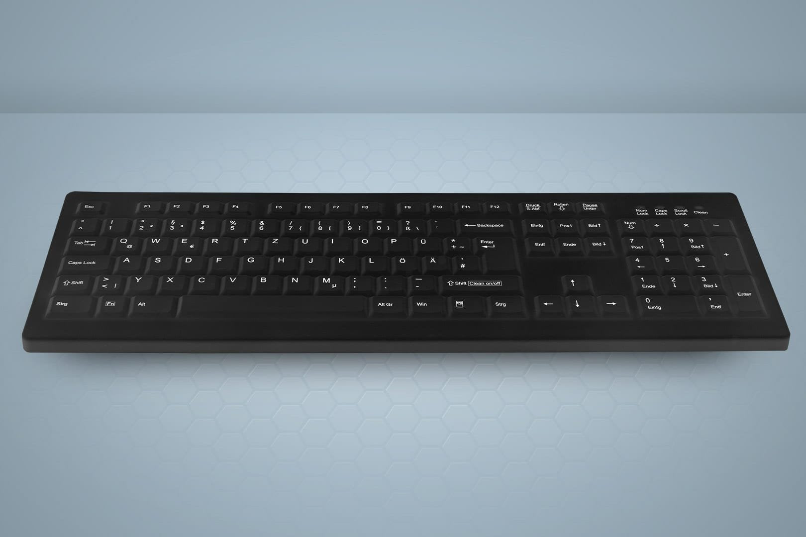 EAN 7061117149115 - Active Key AK-C8100 teclado Médico RF inalámbrico QWERTZ Alemán Negro imagen 5