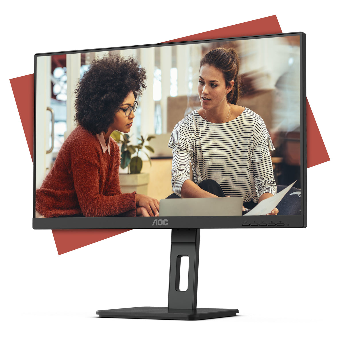 EAN 4038986141253 - AOC E3 24E3QAF pantalla para PC 60,5 cm (23.8") 1920 x 1080 Pixeles Full HD LCD Negro imagen 2