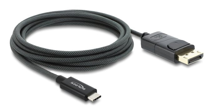 Delock Koaxiales Usb Tipo-C? A Displayport Cable (Dp Alt Mode) 4k 60 Hz Con Gef