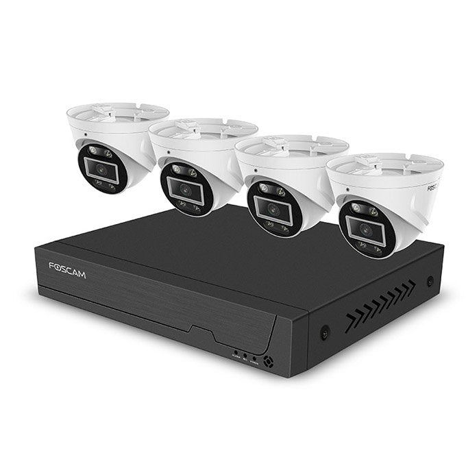 Foscam Fna 108 E T4 2t Bk, Conjunto Negro