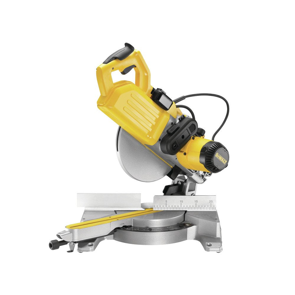 Sierra Dewalt Dws778-Qs Ingletadora 4300 Rpm 1850 W, Sierras De Corte A Inglete Y A Bisel Amarillo, 4300 Rpm, 50°, 50°, 305 X 85 Mm, 215 X 85 Mm, 215 X 85 Mm