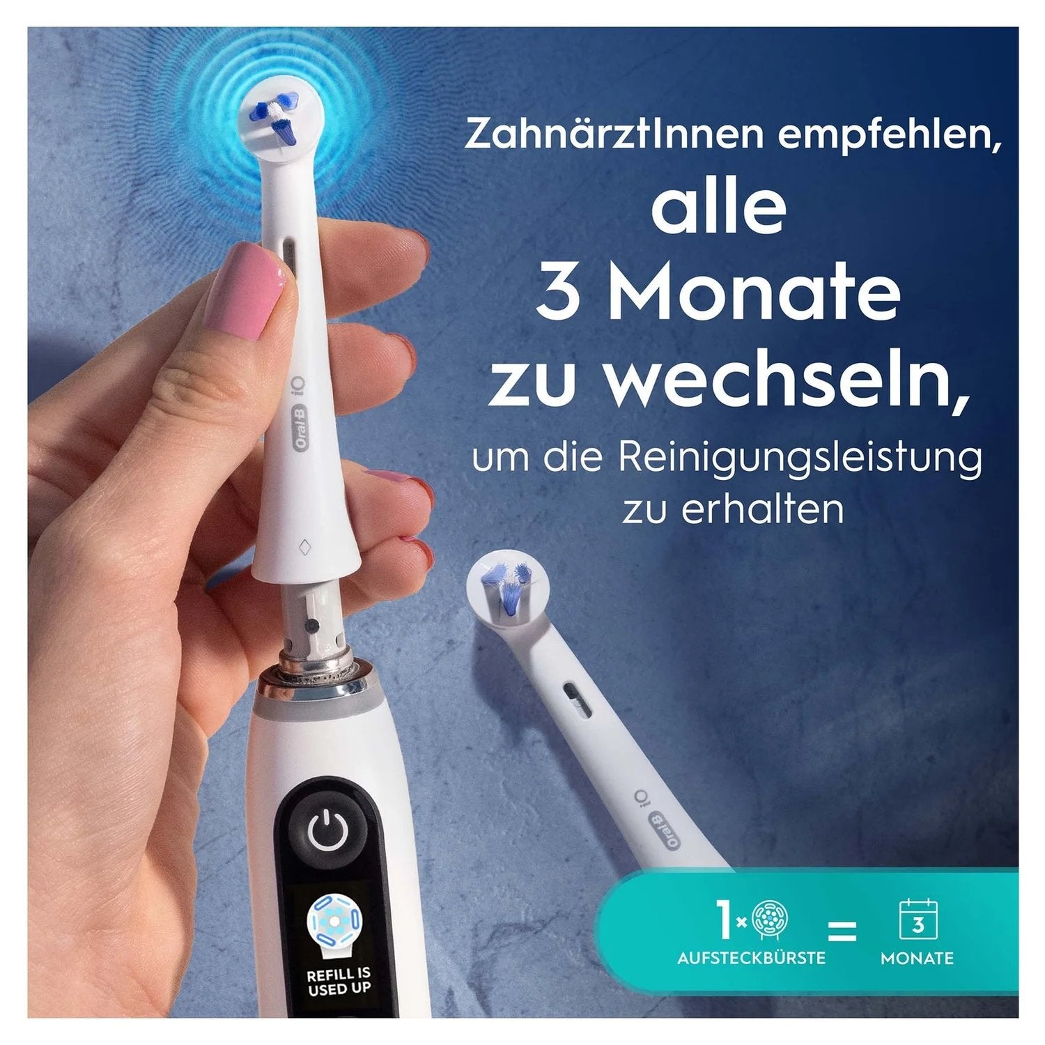 Oral-B Io Aufsteckbürsten Interdental Reinigung 2er