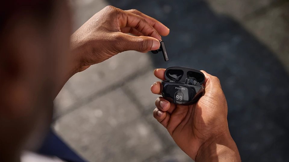EAN 4895229160187 - Philips TAT2520BK/00 auricular y casco Auriculares Inalámbrico Dentro de oído Llamadas/Música Bluetooth N imagen 8