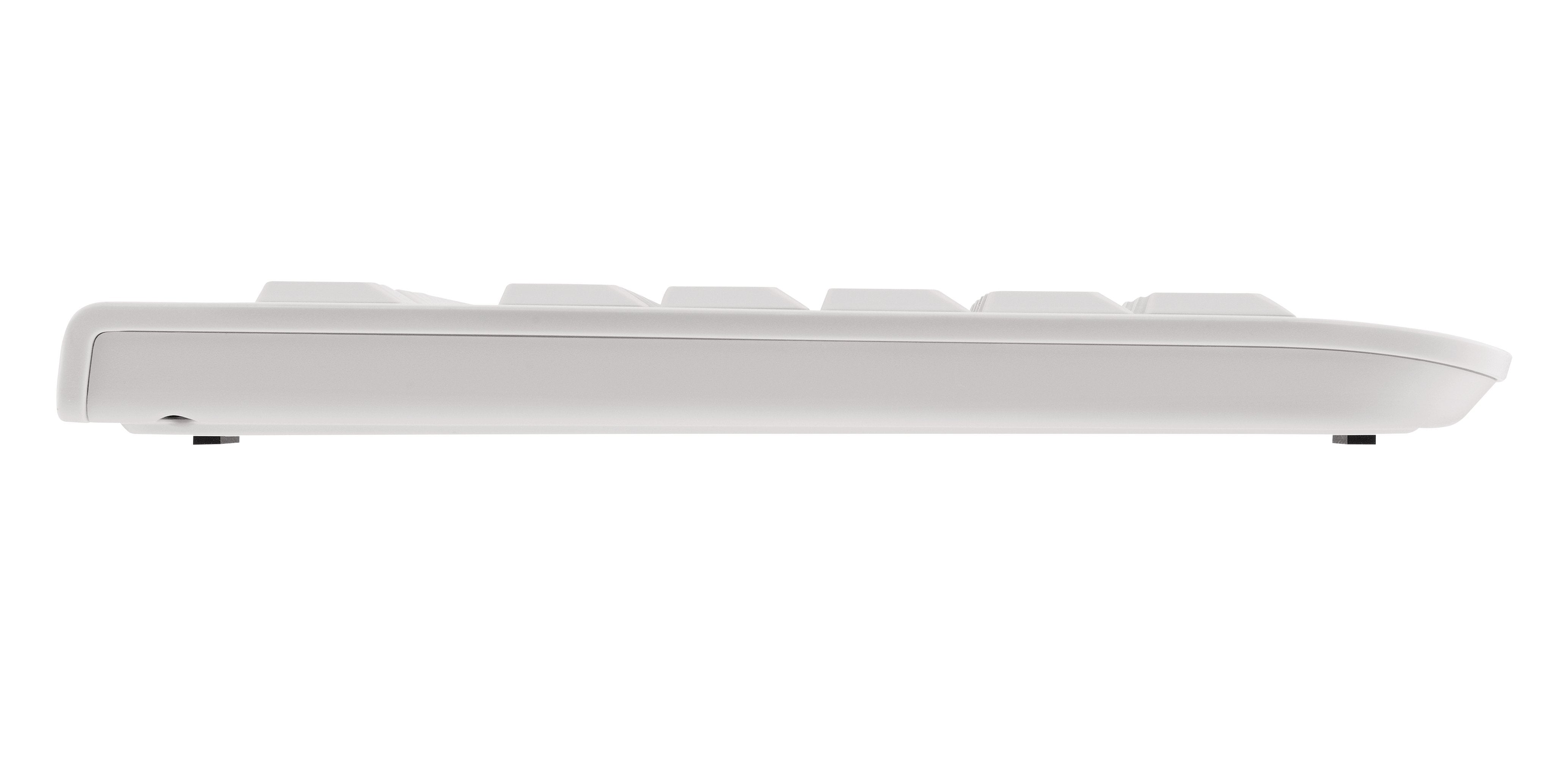 Cherry Kc 1000 Teclado Usb Qwerty Inglés De Ee. Uu. Gris