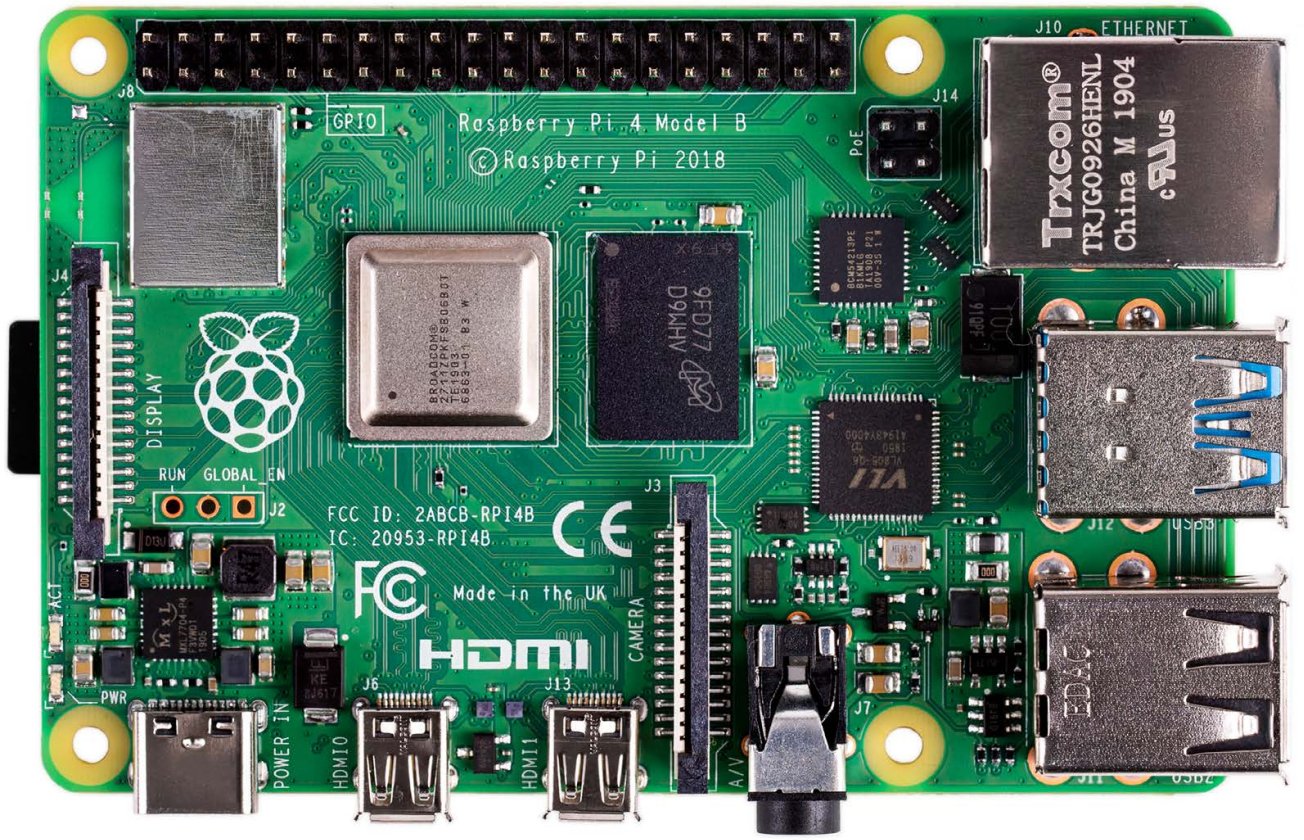 Placa Base Raspberry Board Pi 4  Cpu2.4ghz/4gb/Usb3.0/Hdmi/Bt/Wifi