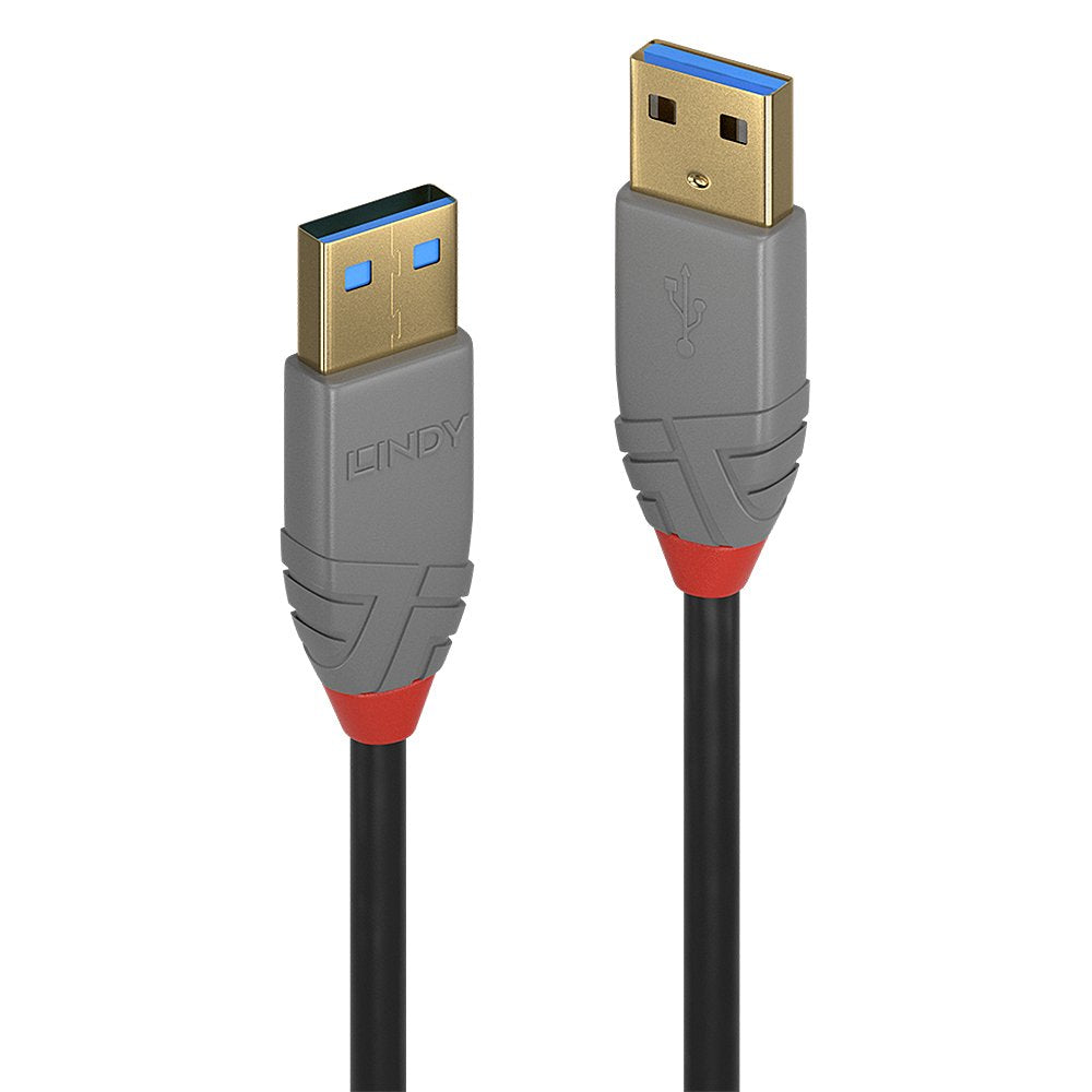 Lindy Usb 3.0 Cable Typ A/A Anthra Line M/M 1m