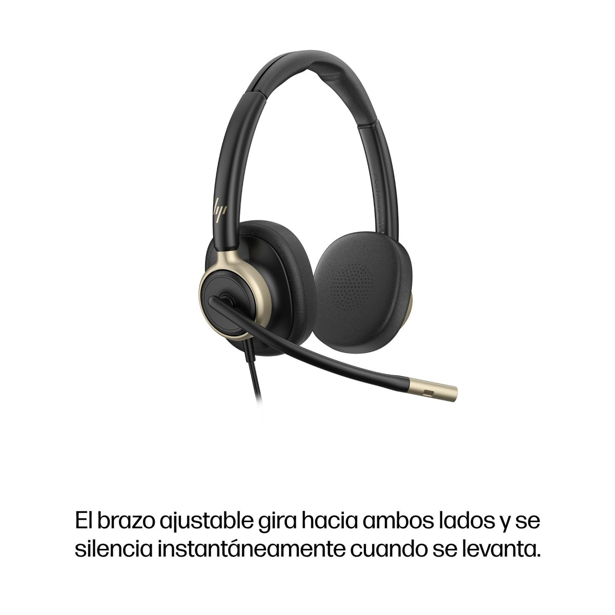 EAN 0199251821936 - HP Poly Mission 825 Stereo USB Wired Headset Alámbrico Diadema Llamadas/Música USB Type-C / USB Type-A Ne imagen 11