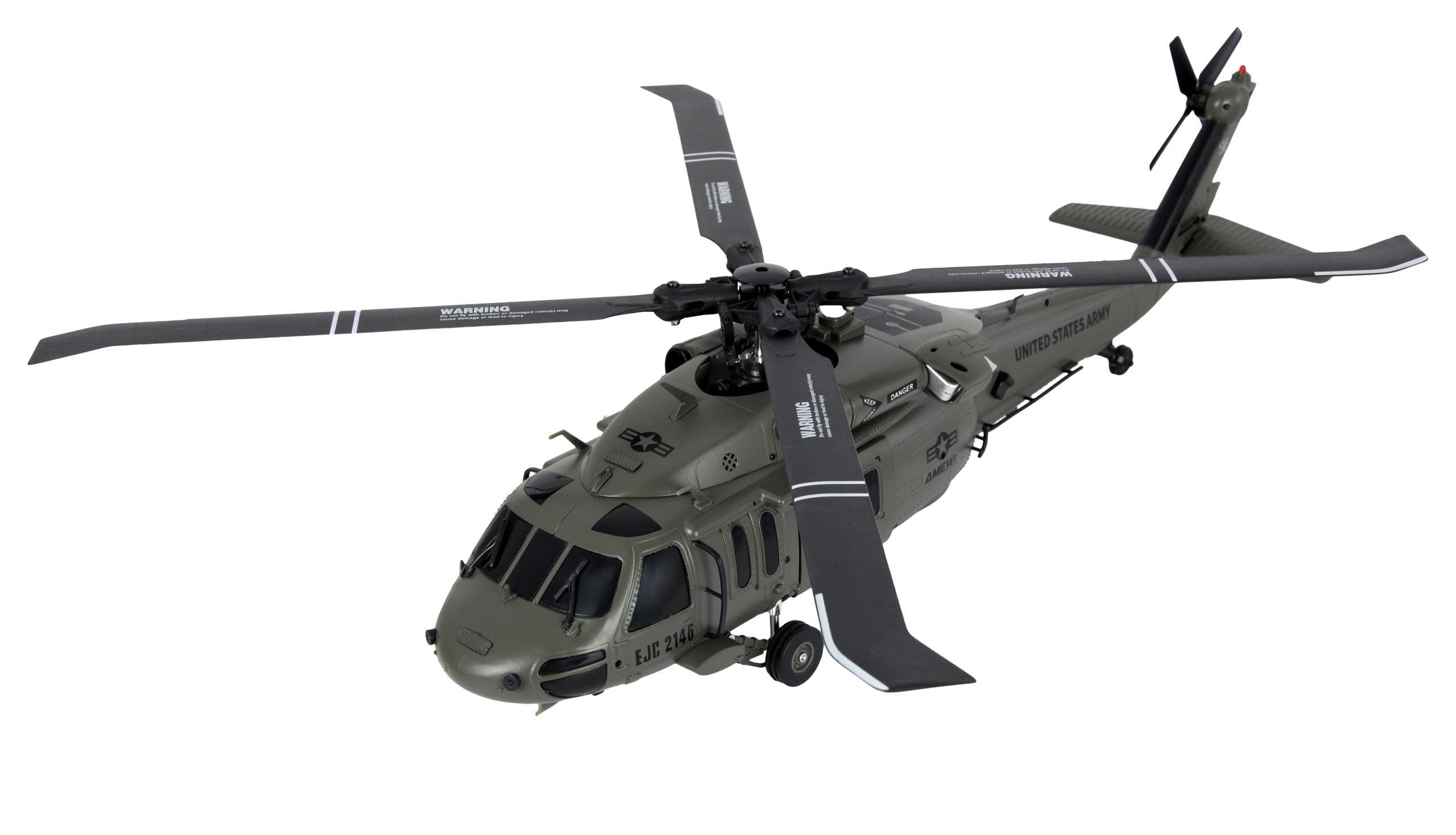 Amewi Uh60 Negro Hawk Marine Cp Helikopter 6g 3d Rtf 16+