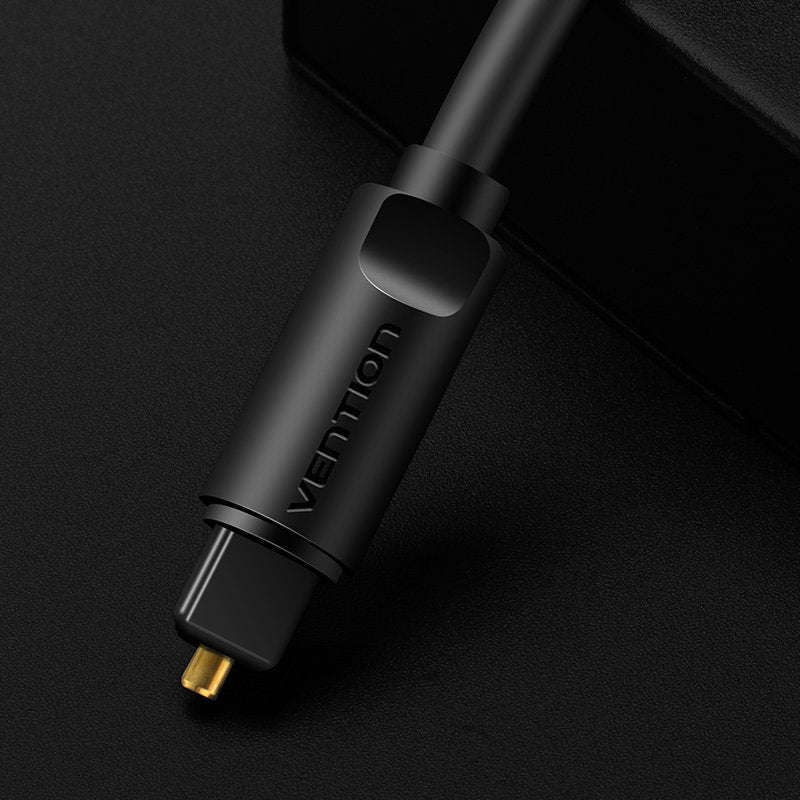 Cable De Audio De Fibra Óptica Vention Baebg 1.5m Negro