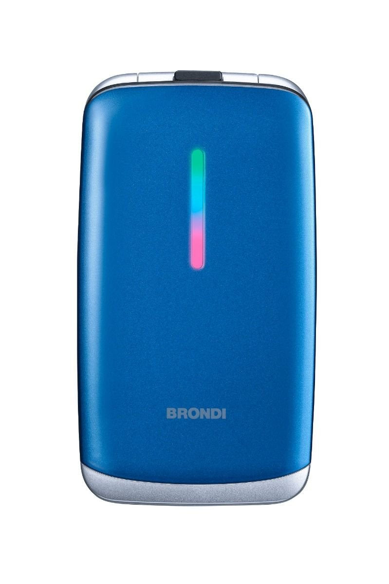 Movil Brondi Contender 7,62 Cm (3") Azul, Metálico