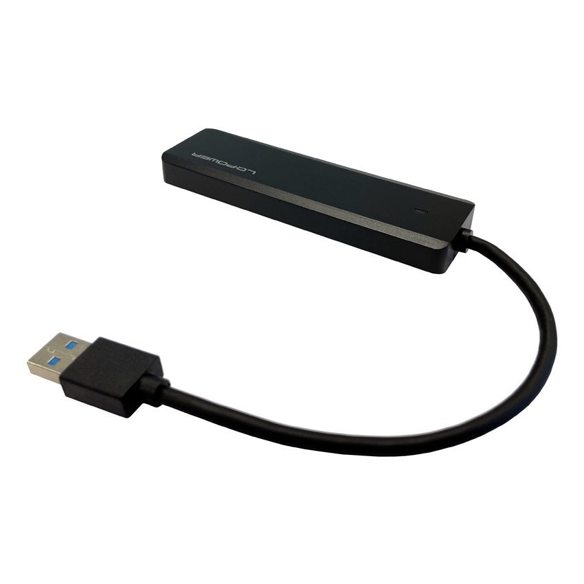 Hub Lc-Power Lc-Hub-U3-4-V2 4xusba 1xusb-C Black Retail