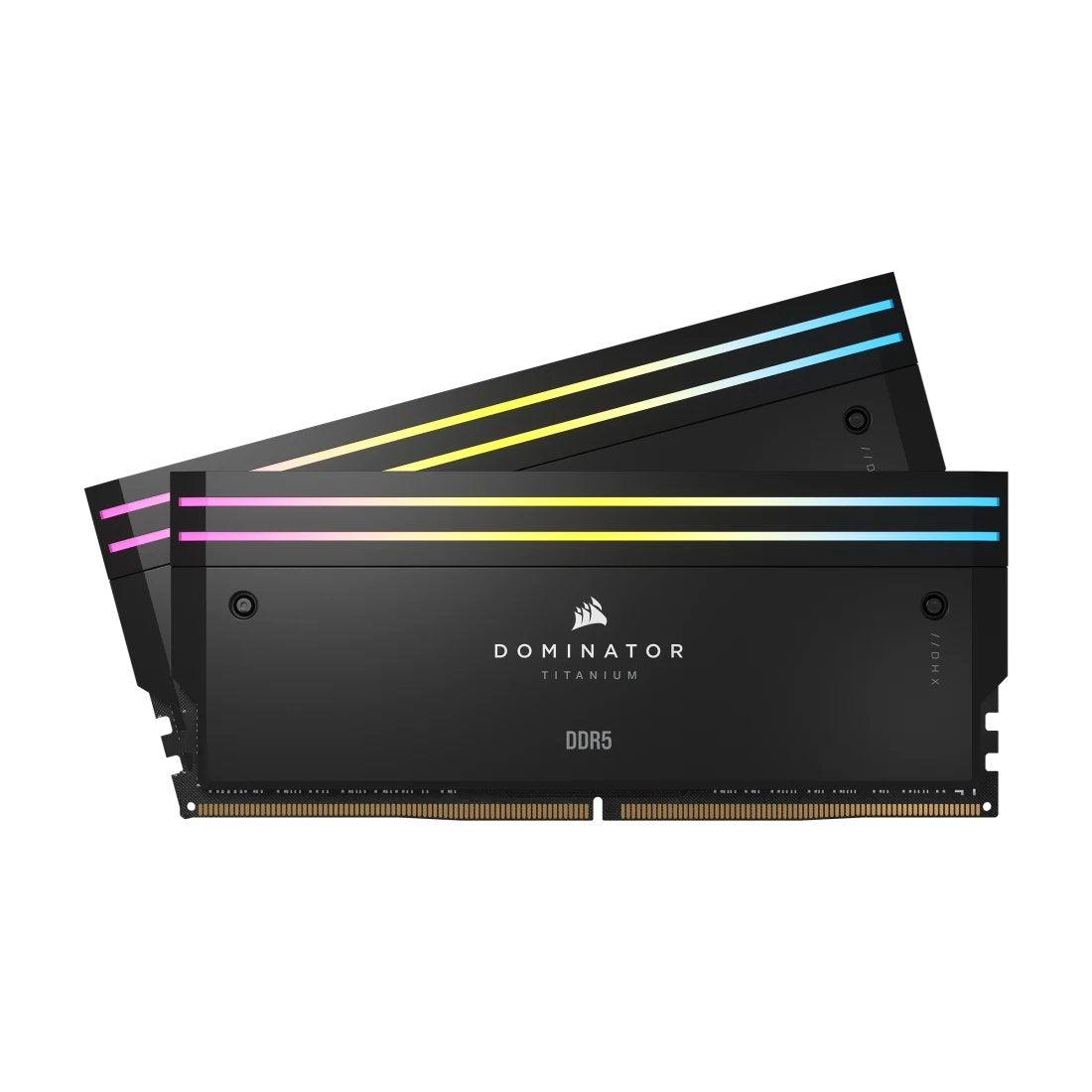 Corsair Dominator Titanium Rgb - Ddr5 - Kit - 96 Gb: 2 X 48 Gb - Dimm 288-Pin - 3500 Mhz / Pc5-56000 - Ungepuffert