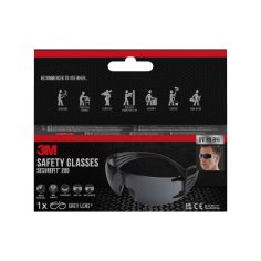 EAN 4054596870611 - 3M SecureFit Schutzbrille 200, graues Glas Gafas de seguridad Policarbonato (PC) Gris imagen 11