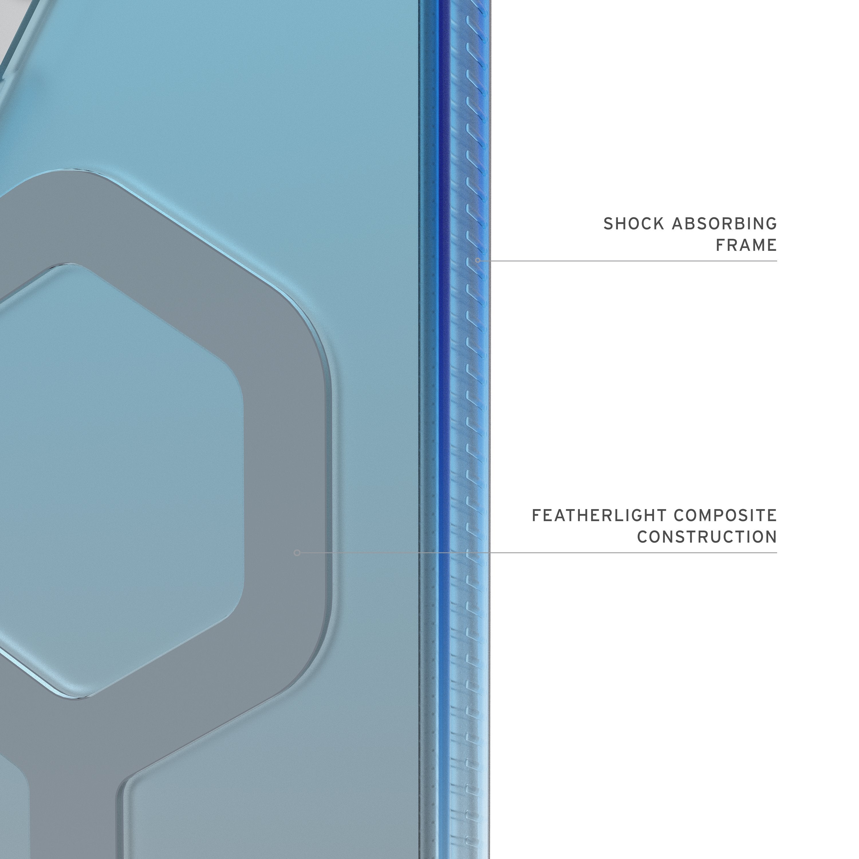 Funda Uag Plyo Ombré Azul Samsung Galaxy S26 Ultra