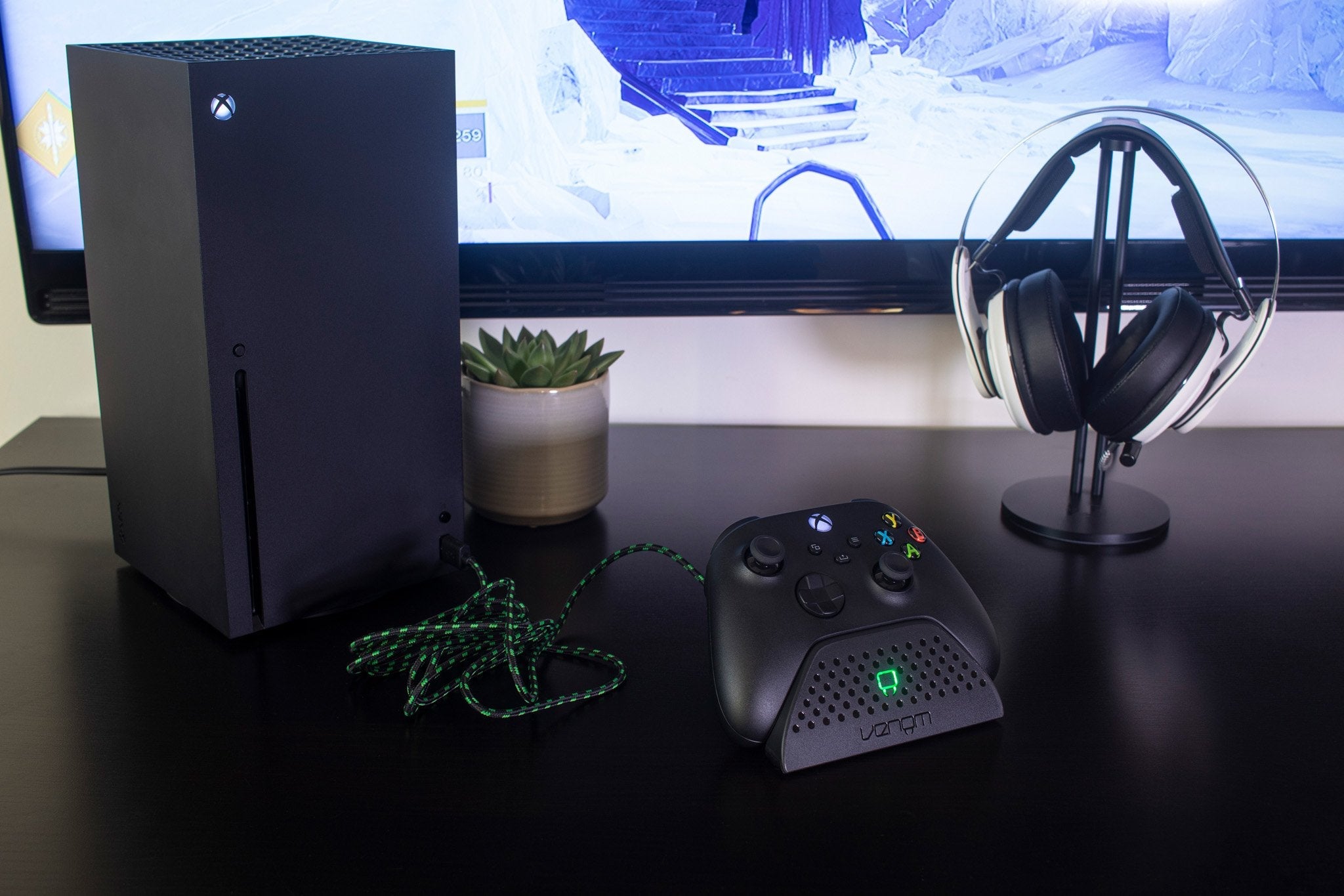 Venom Single Docking Mation Negro Ps5