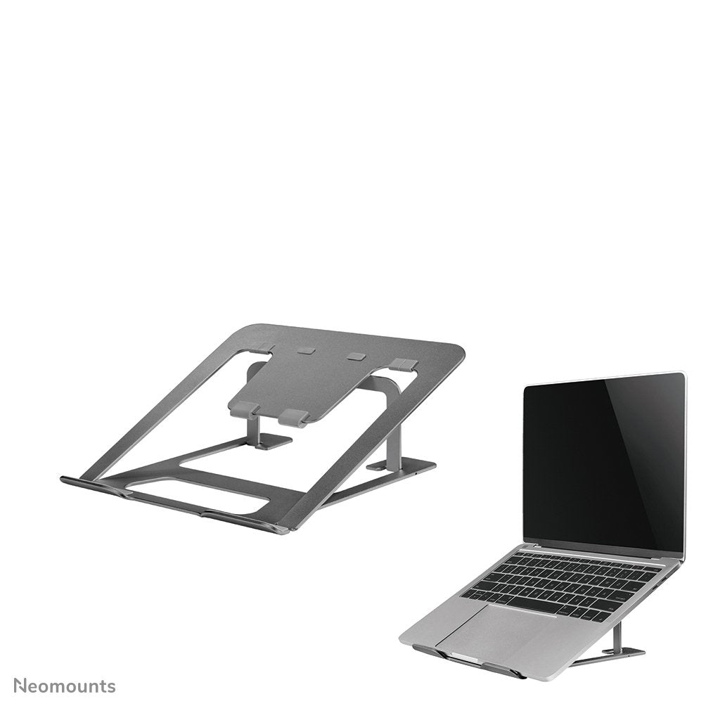 Soporte Portatil Newstar De Hasta 17 "Max 10kg, Plegable, Gris