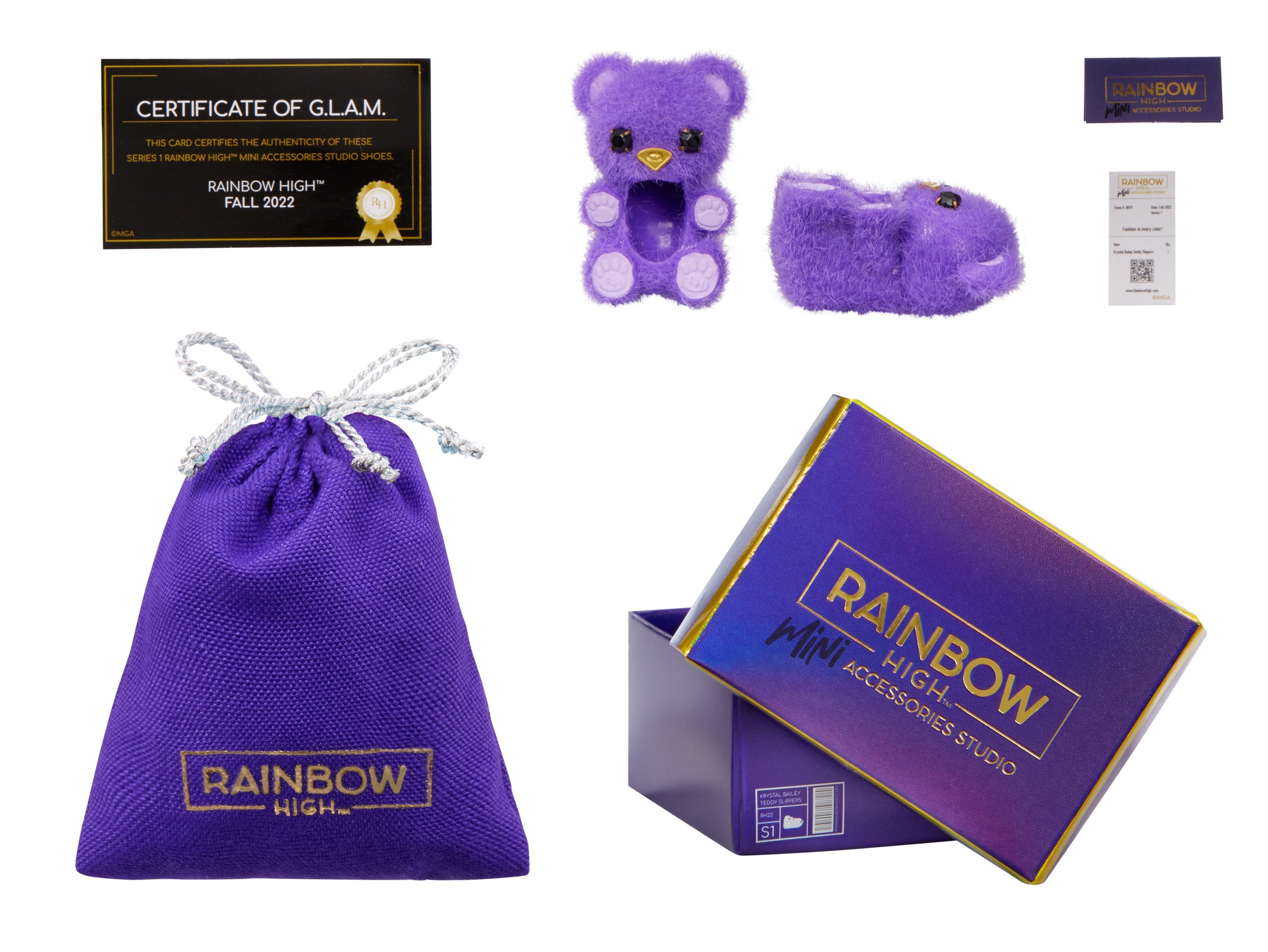 EAN 0035051586074 - Rainbow High Accessories Studio Series 1, S Assortment in PDQ Zapatos de muñeca imagen 16
