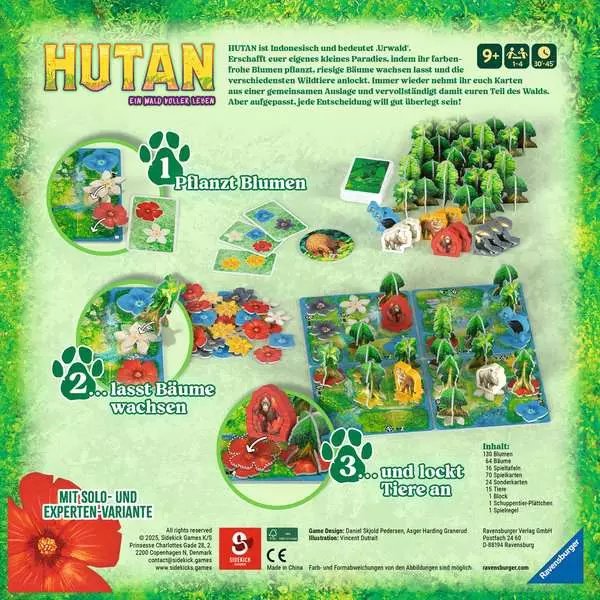 Ravensburger Hutan, Juego De Mesa 24747
