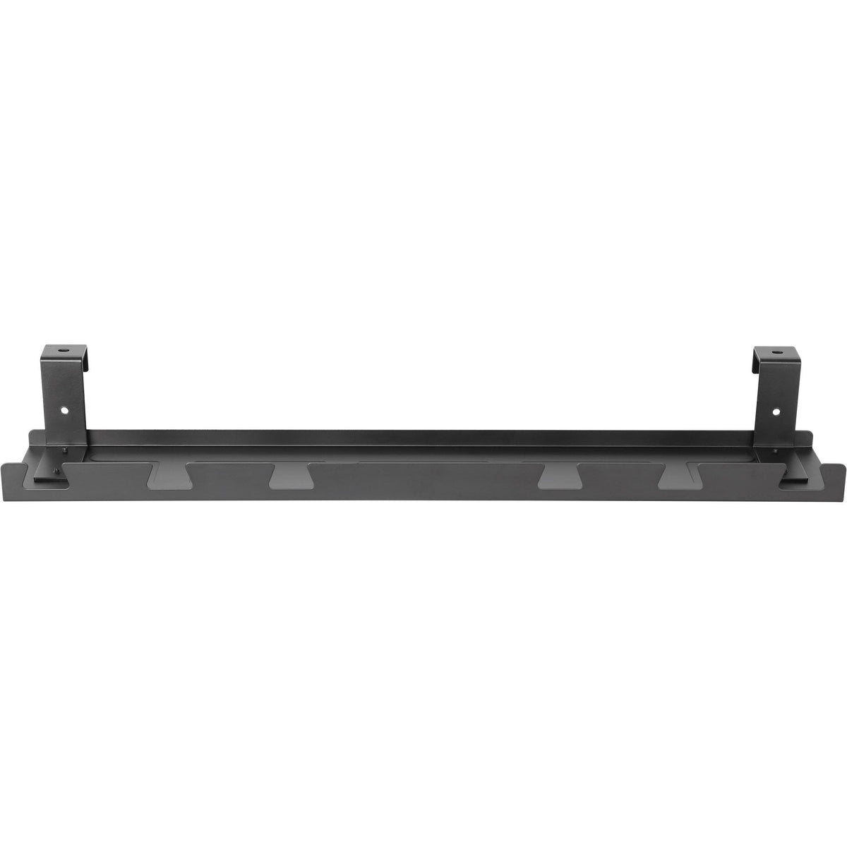 Inline Cable Guía/Estante Para Montaje Debajo De La Mesa, Negro