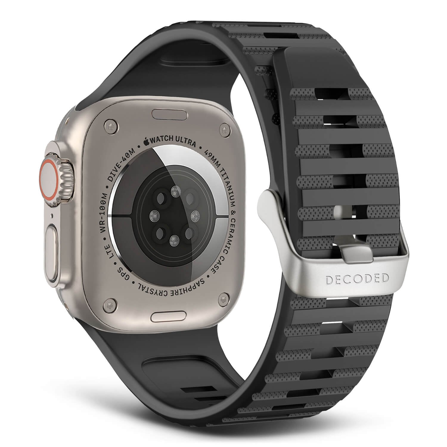 Decoded Ultra Traction Strap Correa Negro Silicona