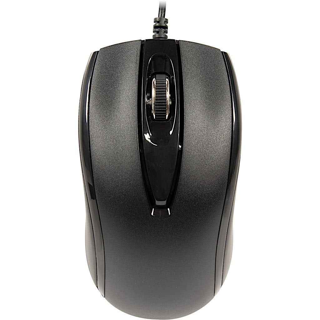 Inter-Tech Km-3149r Teclado Ratón Incluido Hogar Usb Qwerty Ruso, Inglés De Ee. Uu. Negro