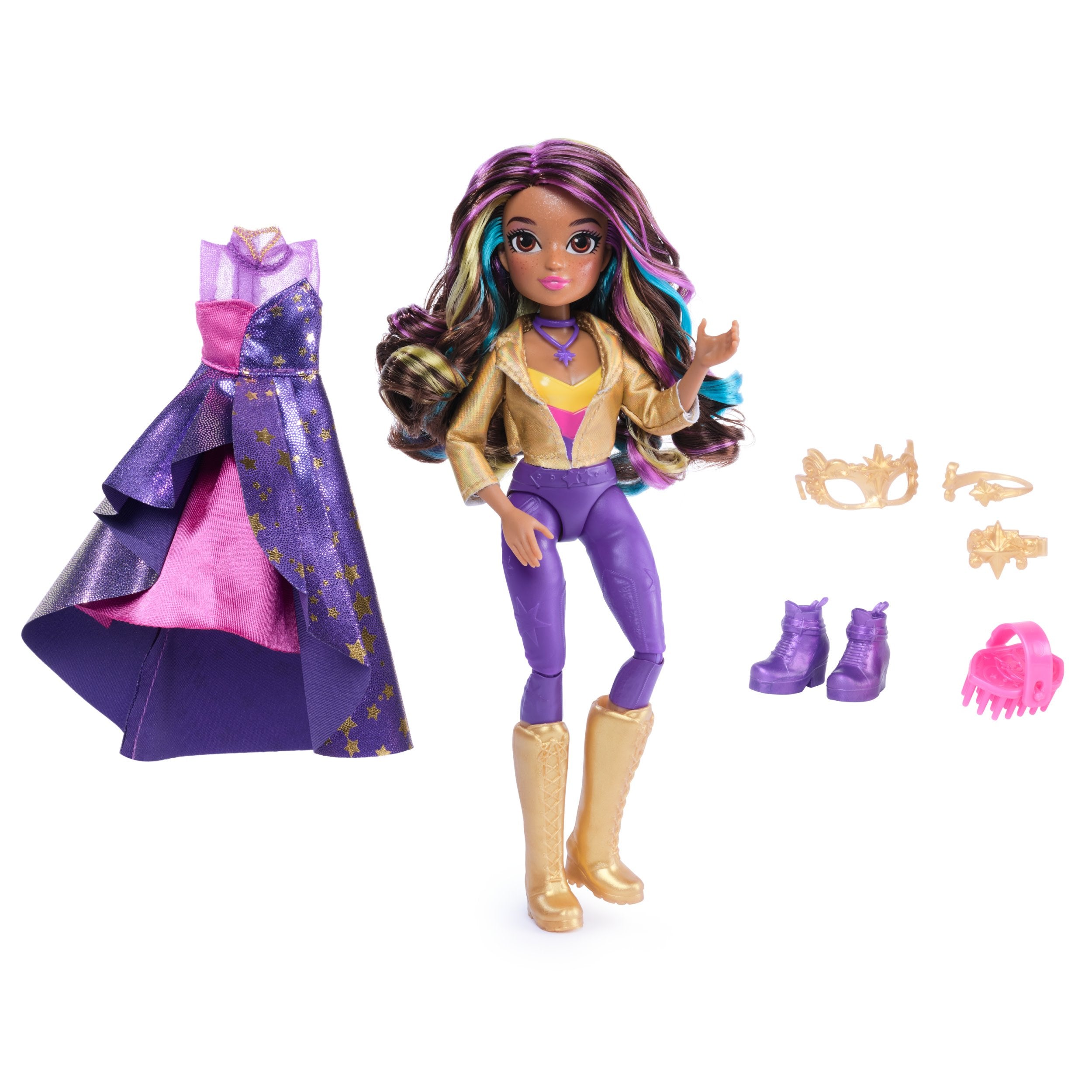 Muñeca  Spin Master Unicorn Academy - Bola De Máscaras De Lujo Sophia 6069399