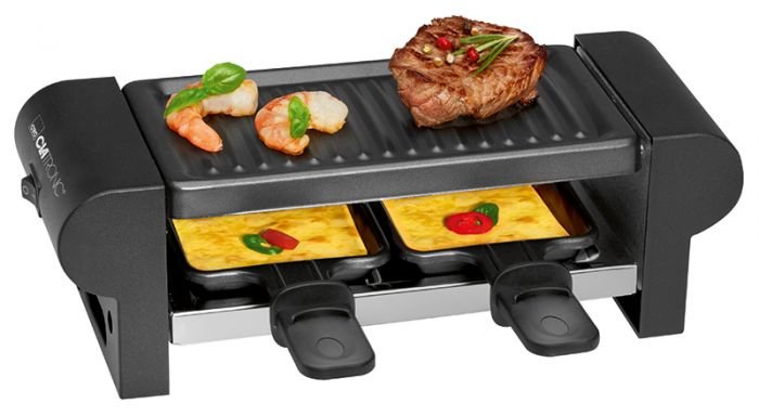 Clatronic Raclette-Grill Rg 3592 (Negro Plateado) 263694