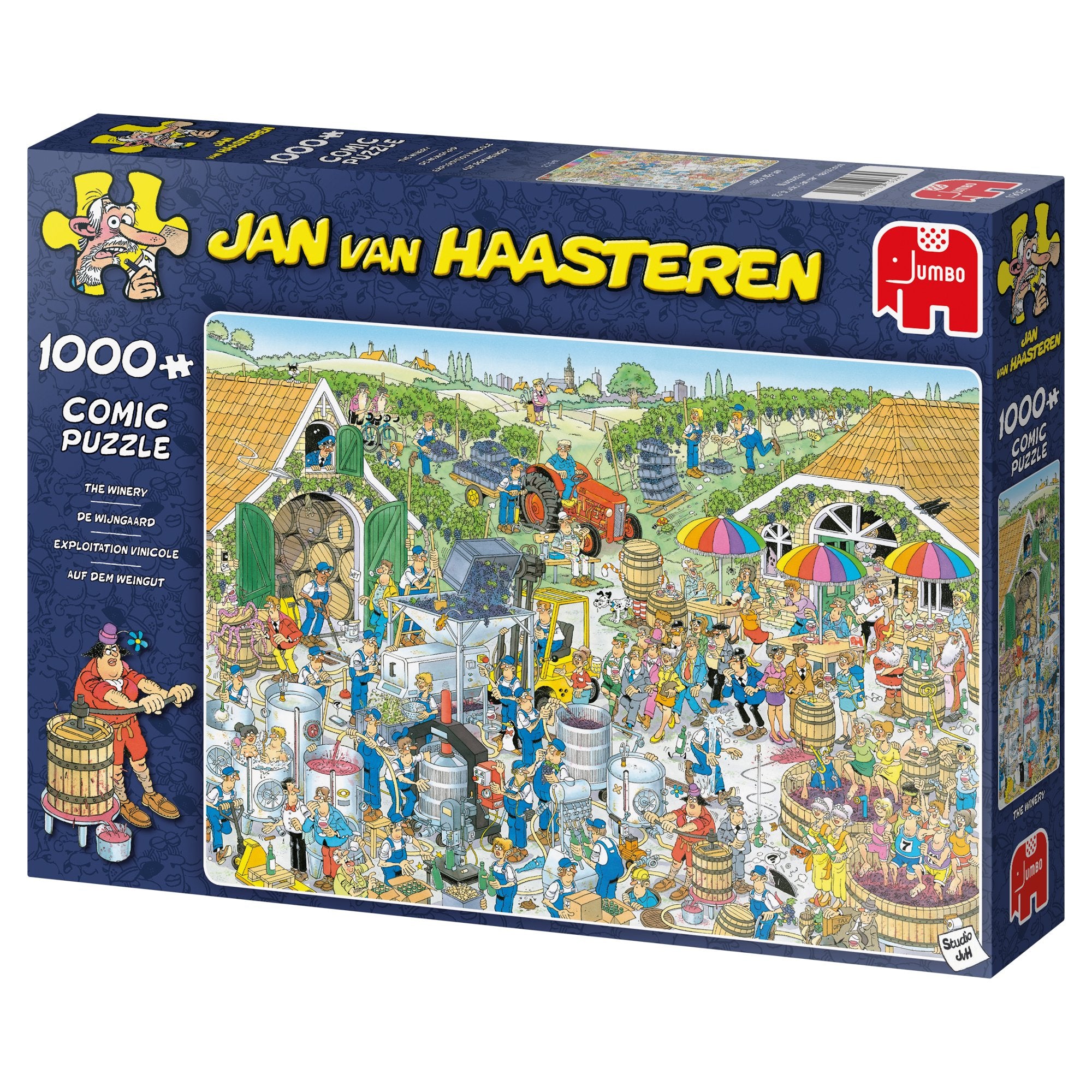 EAN 8710126190951 - Jan van Haasteren 19095 puzzle Puzzle rompecabezas 1000 pieza(s) Cómics imagen 3