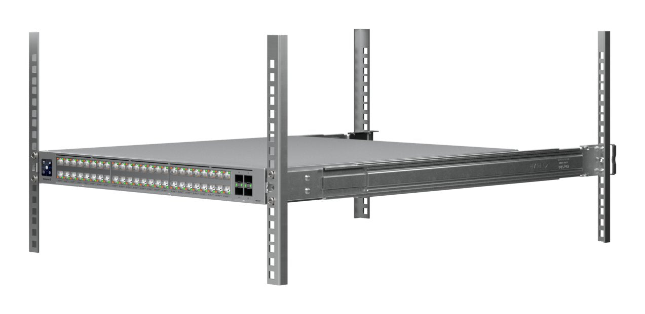 Ubiquiti Switch Unifi 16x2.5g Rj45 32x10g Rj45 4xsfp28 Managed Poe+++ 2150w 19" Rack-Mountable. 1.3" Touchscreen