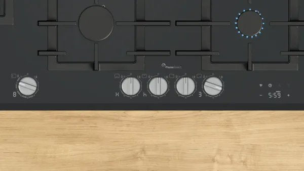 EAN 4242005437825 - Bosch Serie 8 PRS9A6H40 hobs Negro Integrado 90 cm Encimera de gas 5 zona(s) imagen 2